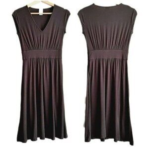 CO-OP Barneys New York Sleeveless Empire Cut Mini Dress Grey Sz XS